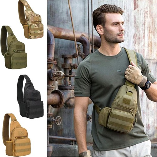 Tactical sling bag molle - tactical,