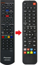 Ersatz Fernbedienung für Pioneer BDP-160 | BDP-170 | BDP-170-K