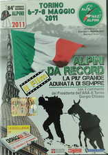 ALPINI DA RECORD dvd Adunata nazionale Torino Maggio 2011 giorgio chiosso nuovo