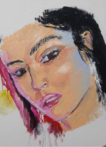 Pittura olio tela - pittura, a