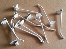 10 PZ GANCIO CM.15 negozio attrezzatura minuteria x barra rett 10mm /1cm filo D6