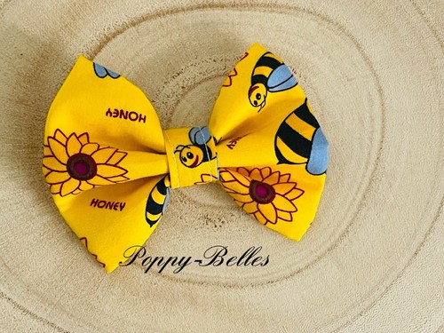 Papillon cane bombo giallo