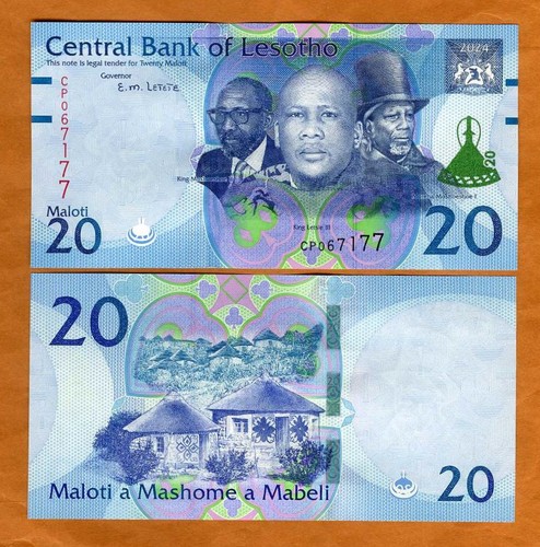 Lesotho maloti 2024 - 20,