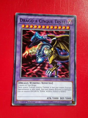 Card drago a cinque - a,
