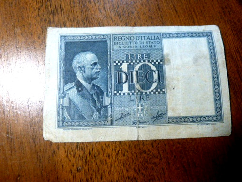 Italia 1939 lire fine - lire, vg-fine
