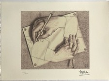 M.C. Escher, litografia, edizione limitata, arte litografica