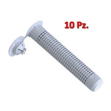 BUSSOLA RETINATA Calza - Gabbietta per tassello chimico in plastica perforata - 