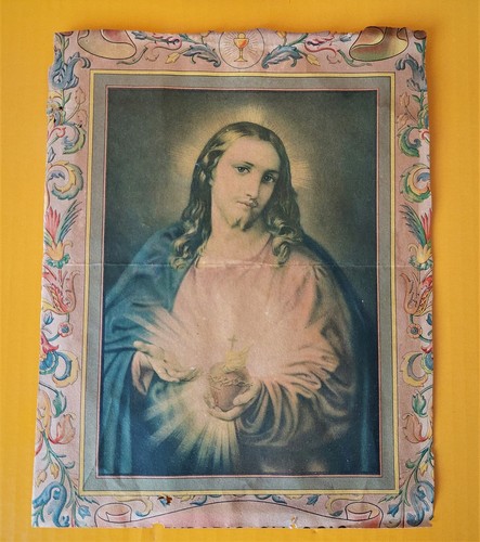 Antica immagine sacra gesu - immagine, gesu’