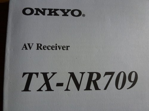 Onkyo nr709 amplifier - tx,