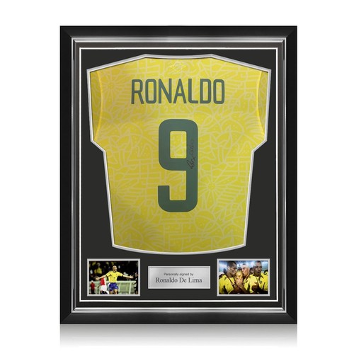 Maglia del brasile autografata - del,