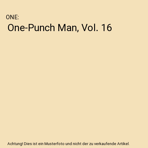 One punch man vol - 16,,