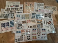 Lotto francobolli USA vintage pagine album anni 30-70 Space Apollo Olimpico Bicentenario *LEGGI