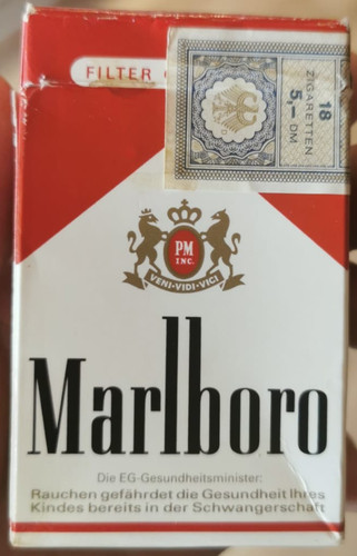 Marlboro germany empty - -,