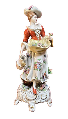 Capodimonte porcelain figures - porcelain,