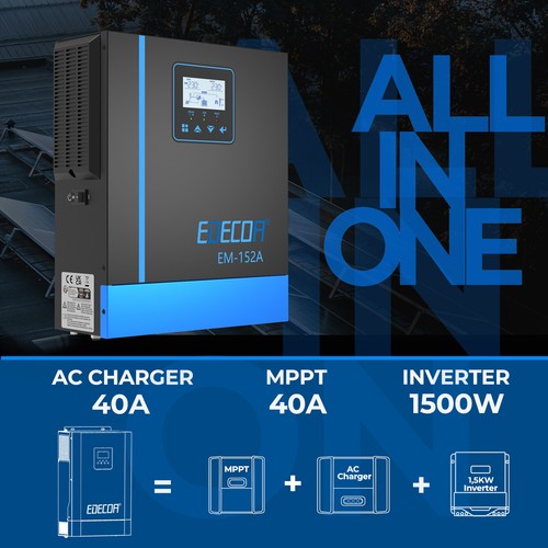 Edecoa inverter ibrido 24v - ibrido,
