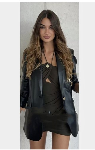 Blazer zara nero - zara, vegan