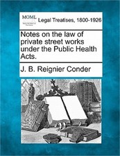 Notes on the Law of Private