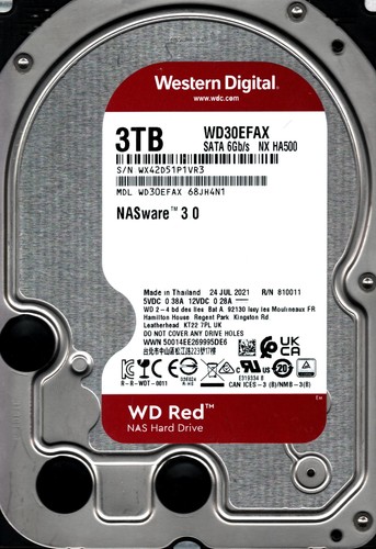 Wd30efax 68jh4n1 wx42d - wd30efax-68jh4n1, s/n: