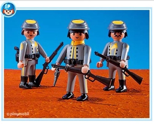 Playmobil set guerra civile - playmobil,