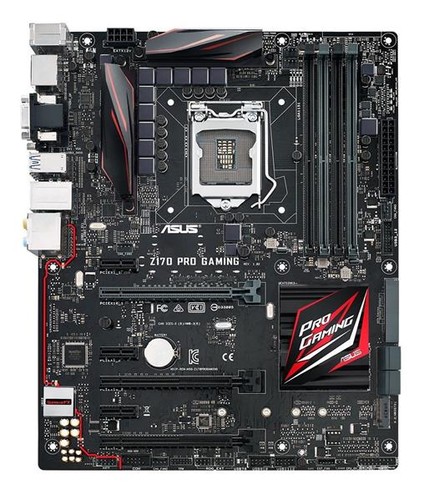 Asus z170 pro gaming intel - asus,