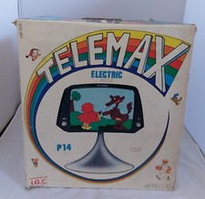 Vintage Proiettore Tv 70'S Igc Telemax  P14 - Completo - Da Controllare 
