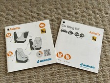 Nuovissimo - Maxi-Cosi - AxissFix Axiss Fix manuale e elenco raccordi auto Maxi Cosi