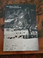 Cartolina Rifugio E. Comici Parete Nord Sassolungo 1957 (384gg) *
