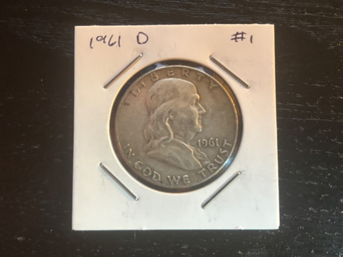 Mezzo dollaro 1961 - , d