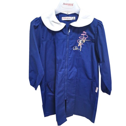 Grembiule scuola blu bimba con