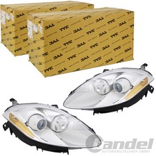 2X TYC H1/H1 FARI SINISTRO+DESTRO CON LWR+MOTORE PER FIAT BRAVO II 198 07-14