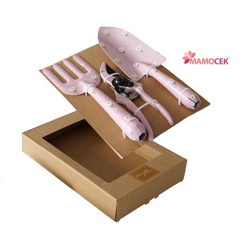 Paletta forbici rastrello rosa - paletta,