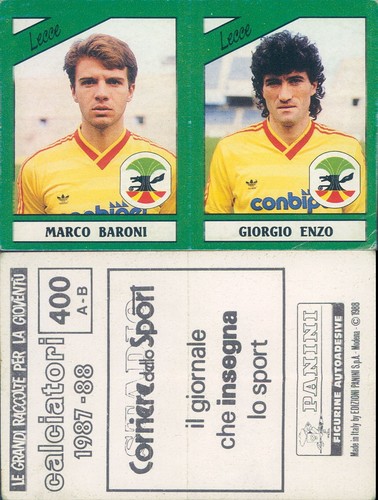 Calciatori panini 1987 - calciatori,