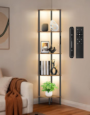 Libreria Con Scaffale in Legno