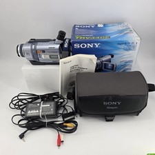 Videocamera Sony DCR-TRV340E Hi8 Digital8 retrò vintage videocamera Handycam