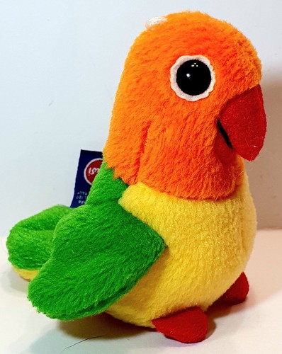 Peluche trudi pappagallino - peluche,