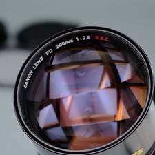 OBIETTIVO CANON FD 200mm F/2.8