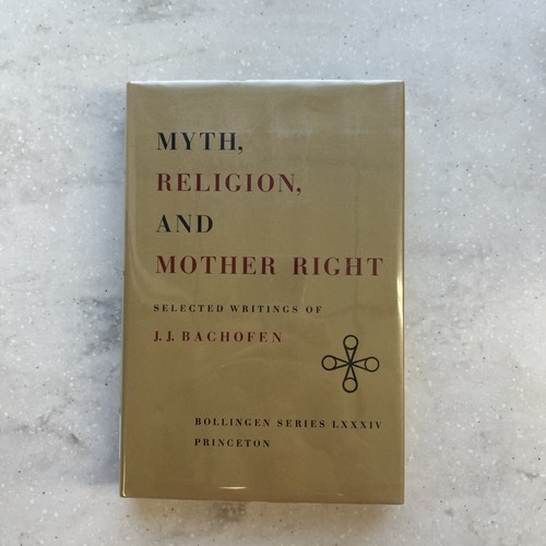 Bachofen myth religion - myth,, and