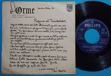 7" ORME REGINA AL TROUBADOUR /