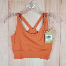 Bralette donna Toad & Co Terrane taglia XS arancione cotone biologico senza maniche
