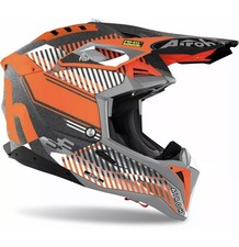 Casco Airoh AVIATOR 3 WAVE ORANGE CHROME Taglia M Medium 57/58