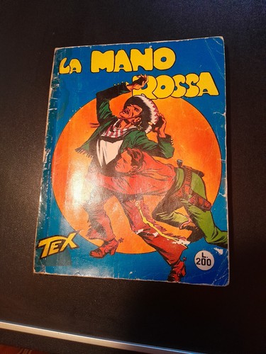 Tex mano rossa lire 200 - la,