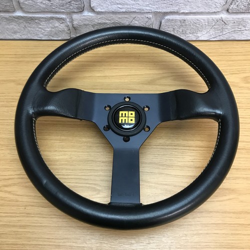 Volante 320mm vera pelle - in,