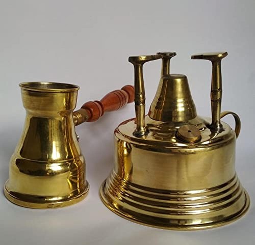 Bruciatore alcool ottone - in,