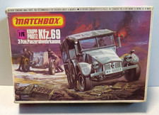 MATCHBOX  USATO 1:76 KIT MEZZO MILITARE KRUPP PROTZ KFZ.69 CON DIORAMA   PK-88