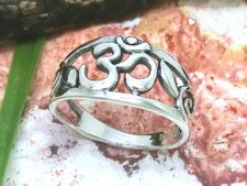 Om Aum Anello 925 Argento