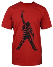 T-shirt Freddy Jackson Jason divertente dj musica detti cult horror retrò king pop
