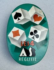 Boîte Réglisse Les 4 As / Confiserie Daint-Jacques