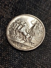 Moneta Argento 2 Lire 1916
