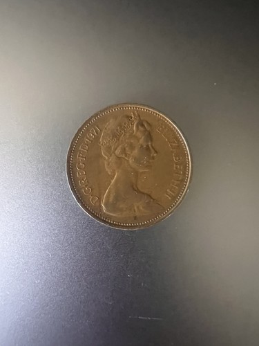 Rara moneta 1971 nuova pence - rara,