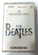 Cassette audio THE BEATLES "20 greatest hits" 1982